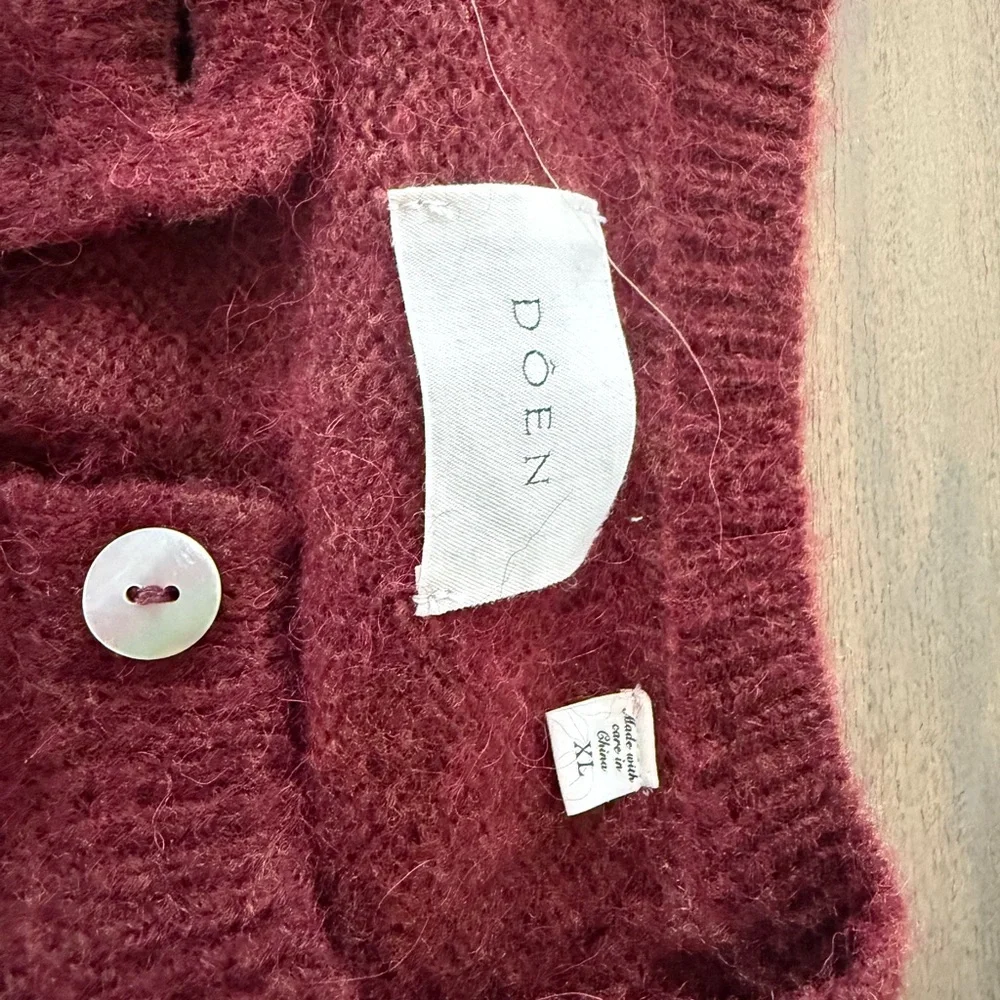 DOEN Women's Petra cardigan Sweater - Picture 2 of 3